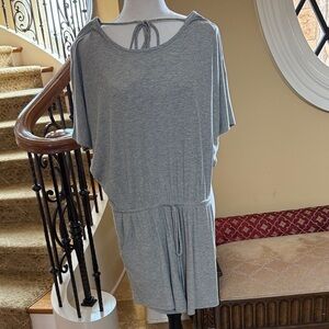 Lelis  Women's Grey Romper coverup